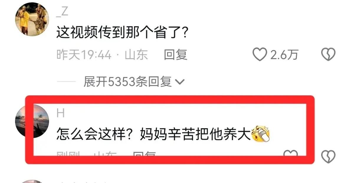 "打是亲，骂是爱"这句老话,咱们小时候没少听。可谁能想到,如今竟有孩子把这句话理解成了"打妈妈是亲,骂妈妈是爱"?最近山东一则新闻可把我给看傻了:一小伙子当街暴打亲妈,只因为妈妈没给他要的钱。这位妈妈呢,竟然还默默承受,任由儿子施暴。这事儿一出,可不得了,网上炸开了锅。(图4)